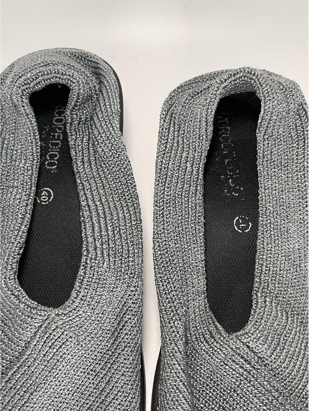 Arcopedico Sec V Gray Mesh Slip-On Women's Comfort Shoe US 9 EU 40 - Picture 6 of 7
